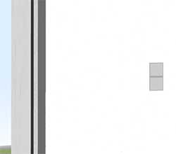Elektroinstallation linke Wand